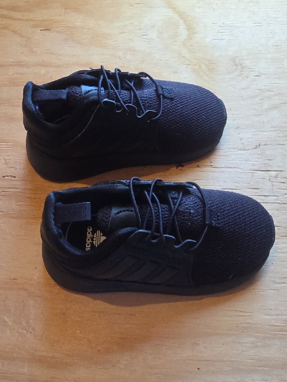 Adidas Black Leopard Print Toddler Sneaker Slipon Kids Size 5 ½K